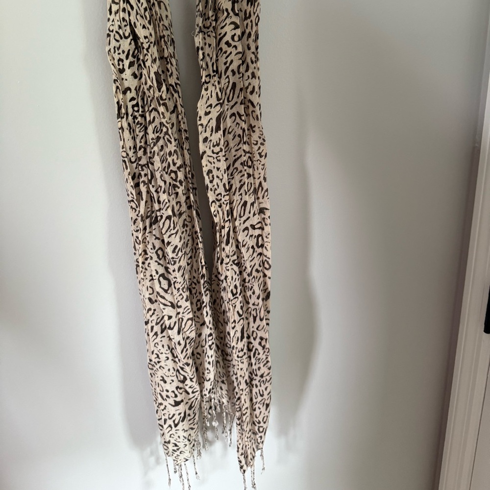 Leopard Print Scarf